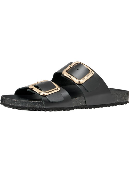 Mules Cuir Geox Briona - Kiabi Mules Cuir Geox Briona - Kiabi