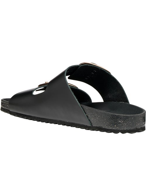 Mules Cuir Geox Briona - Kiabi Mules Cuir Geox Briona - Kiabi