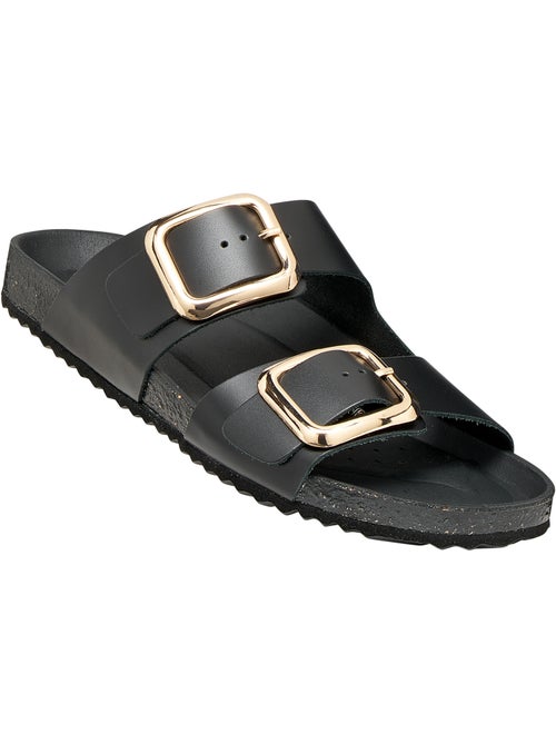 Mules Cuir Geox Briona - Kiabi Mules Cuir Geox Briona - Kiabi