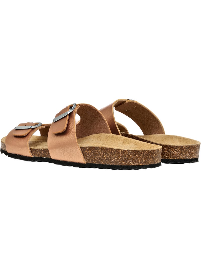 Mules Cuir Geox Brionia Peche - Kiabi