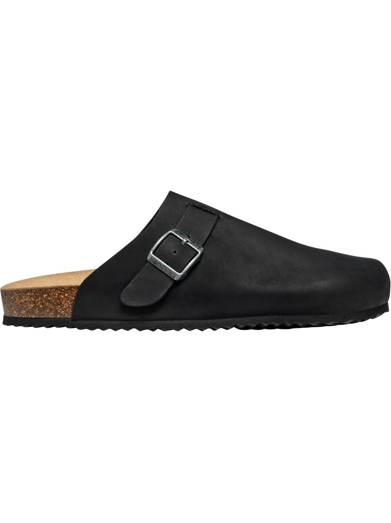 Mules Cuir Geox U Ghita C NBK Lea Noir - Kiabi