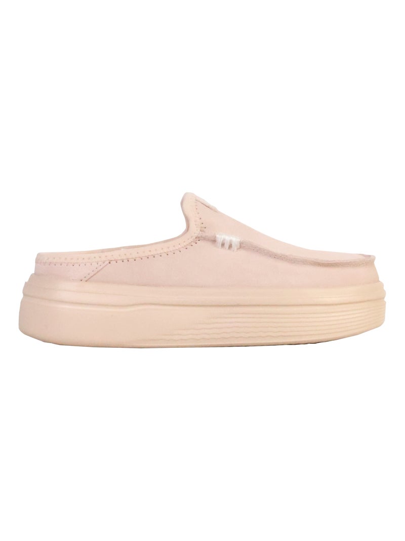 Mules Cuir Hey Dude Austin Lift Classic Beige - Kiabi