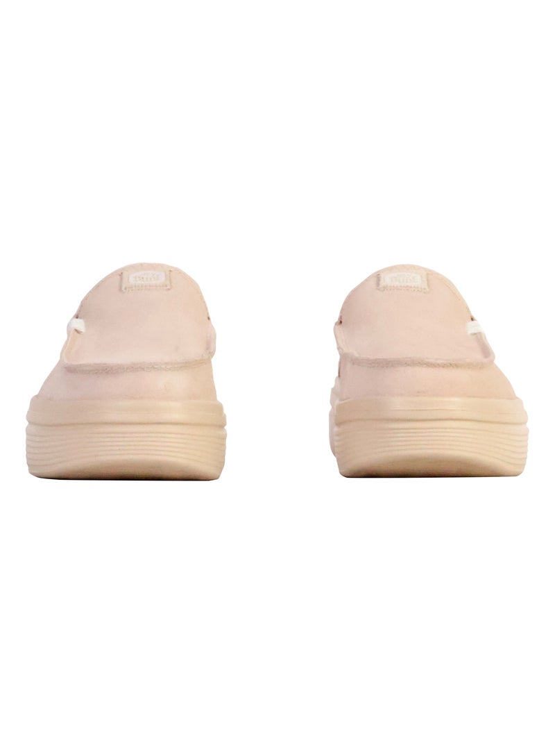 Mules Cuir Hey Dude Austin Lift Classic Beige - Kiabi