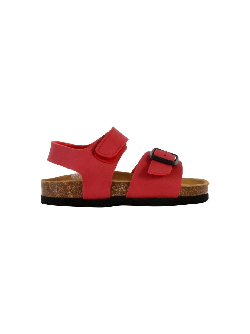 Mules Cuir Junior Plakton Parker Rouge - Kiabi