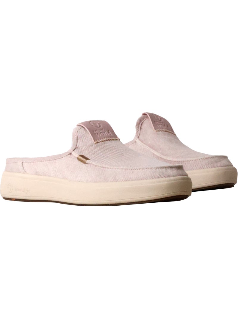 Mules Cuir Natural World Blanc - Kiabi