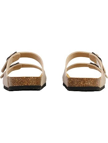 Mules Cuir Plakton Barna