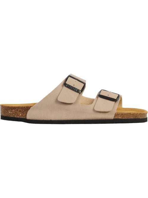 Mules Cuir Plakton Barna - Kiabi