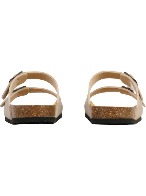 Mules Cuir Plakton Barna - Kiabi
