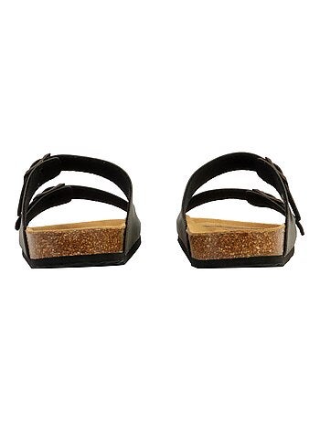 Mules Cuir Plakton Barna