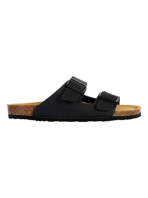 Mules Cuir Plakton Barna - Kiabi
