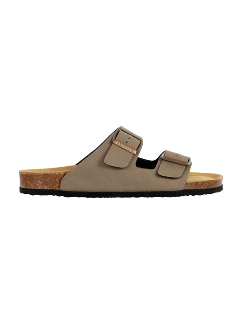 Mules Cuir Plakton Barna - Kiabi