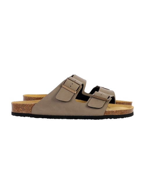 Mules Cuir Plakton Barna - Kiabi