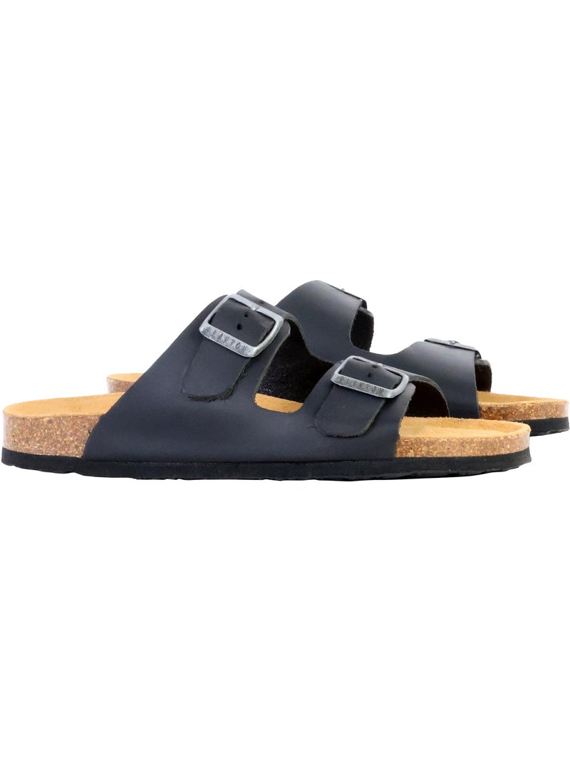 Mules Cuir Plakton Beta Noir - Kiabi