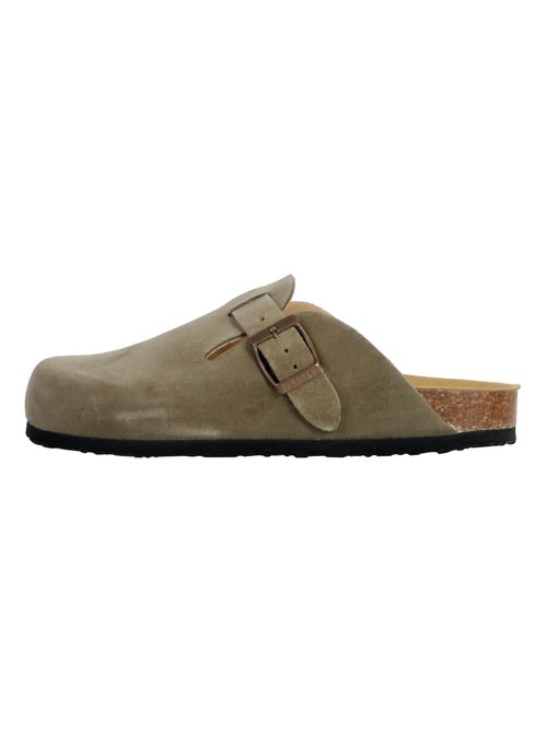 Mules Cuir Plakton Blogg - Kiabi