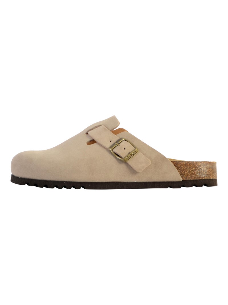 Mules Cuir Scholl Fae Beige - Kiabi