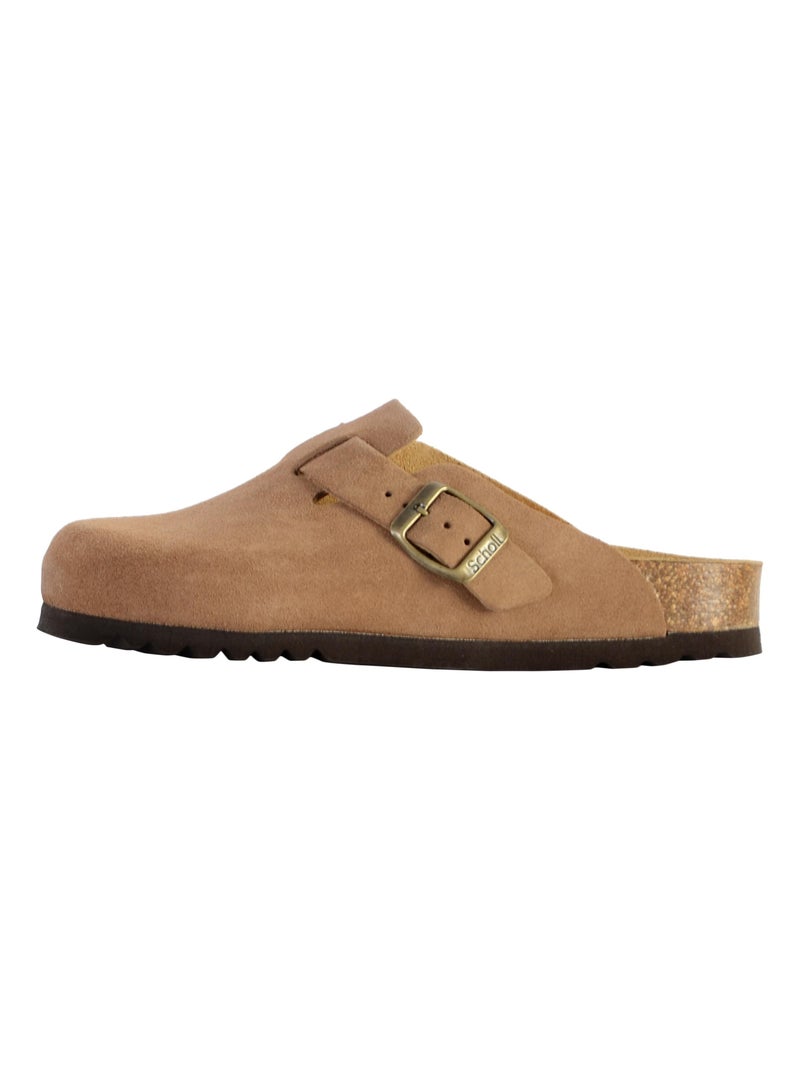 Mules Cuir Scholl Fae Gris - Kiabi