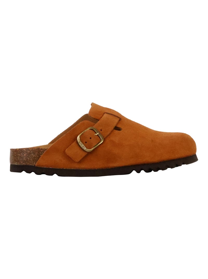 Mules Cuir Scholl Fae Marron - Kiabi