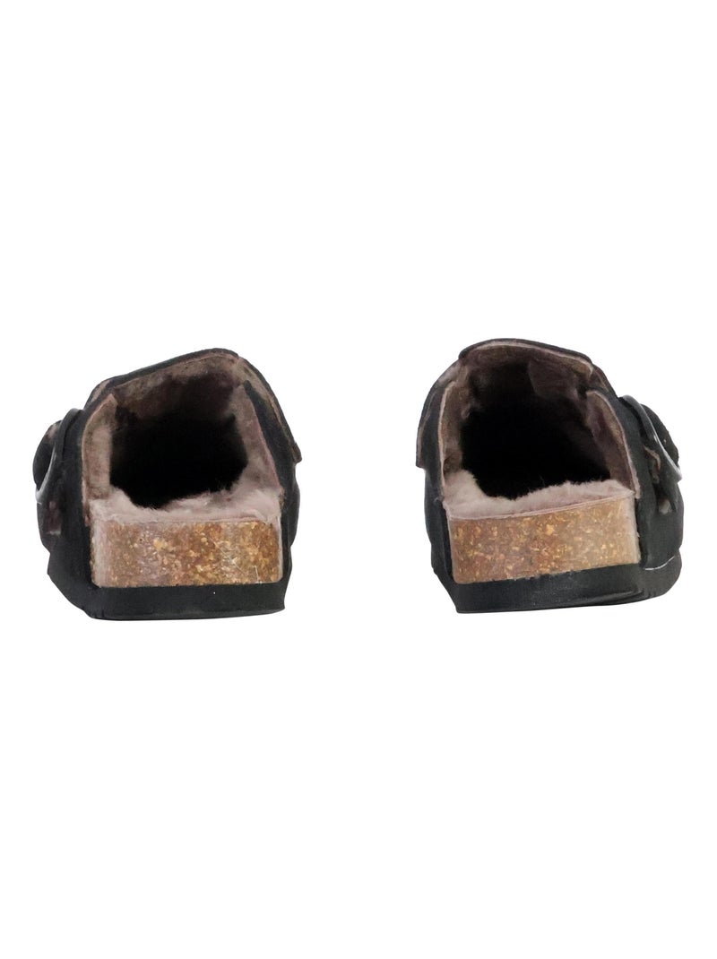 Mules Cuir Scholl Fae New F Noir - Kiabi
