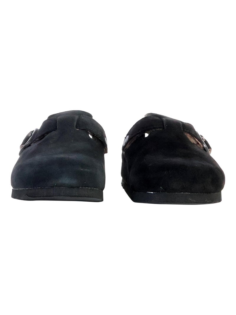 Mules Cuir Scholl Fae New F Noir - Kiabi