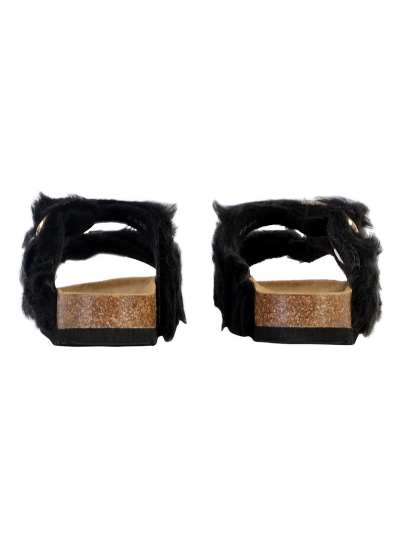 Mules Cuir Scholl Noelle Noir - Kiabi