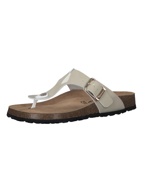 Mules Cuir Tamaris - Kiabi