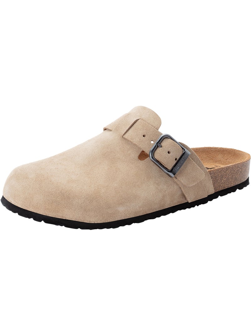Mules Cuir Tamaris Beige - Kiabi