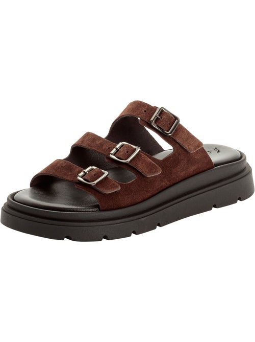 Mules Cuir Tamaris - Kiabi