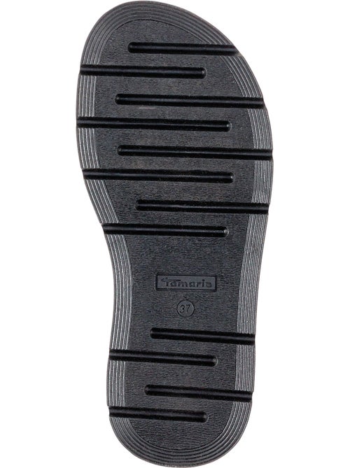 Mules Cuir Tamaris - Kiabi