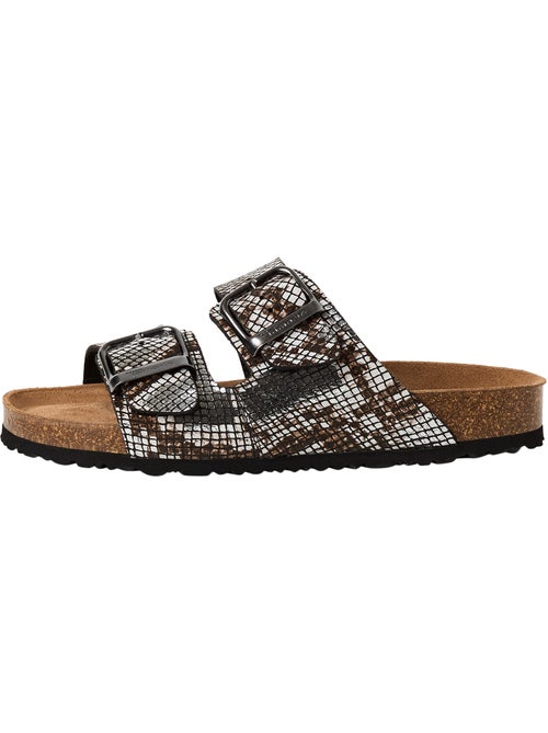 Mules Cuir Tamaris - Kiabi