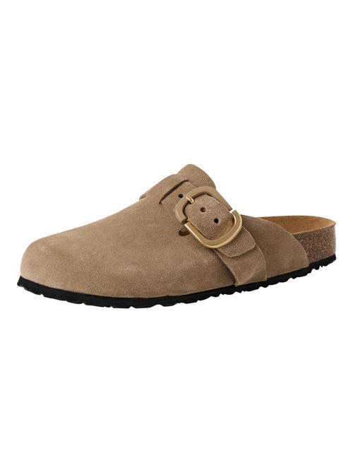 Mules Cuir Tamaris - Kiabi