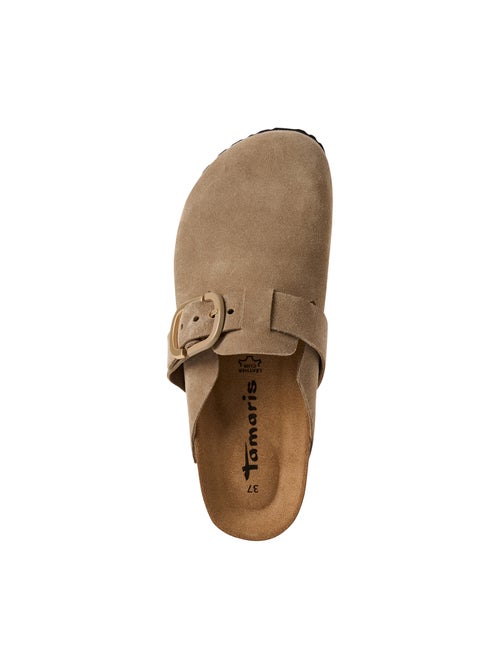 Mules Cuir Tamaris - Kiabi