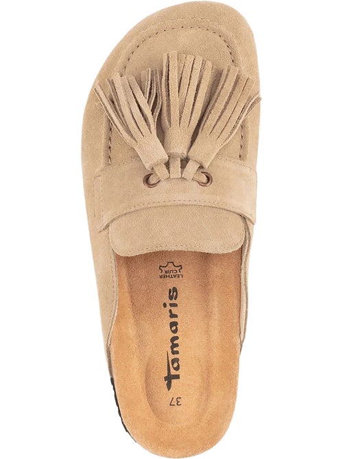 Mules Cuir Tamaris - Kiabi Mules Cuir Tamaris - Kiabi