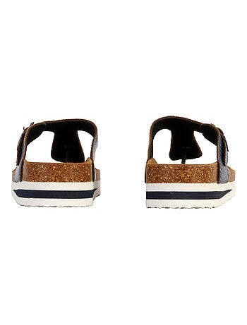 Mules Cuir Terre De Marins Rhodas