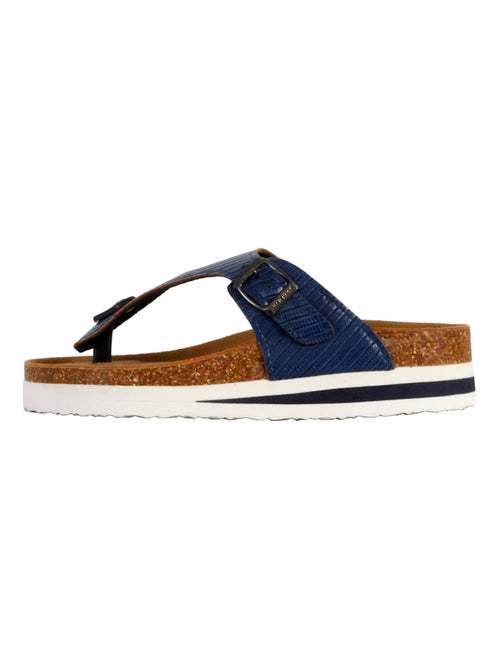 Mules Cuir Terre De Marins Rhodas - Kiabi