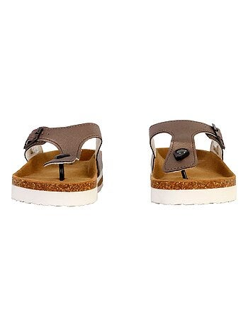 Mules Cuir Terre De Marins Rhodas