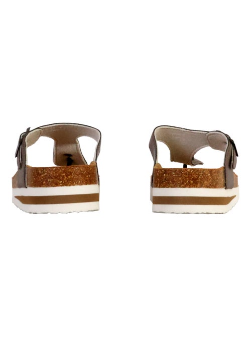 Mules Cuir Terre De Marins Rhodas - Kiabi
