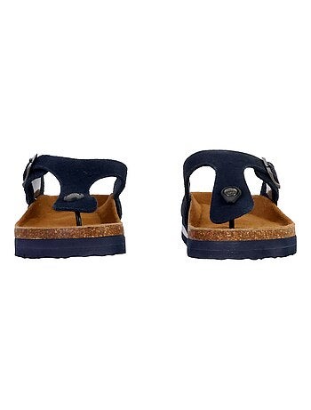 Mules Cuir Terre De Marins Rhodes