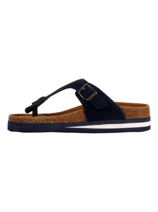 Mules Cuir Terre De Marins Rhodes