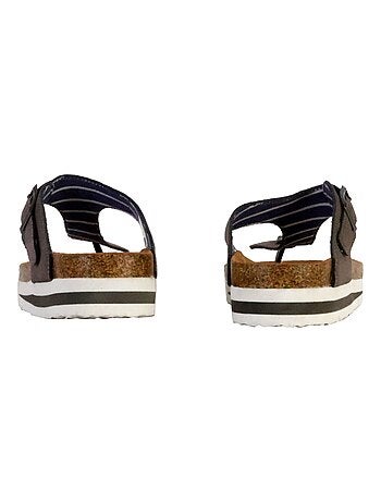 Mules Cuir Terre De Marins Rhodes