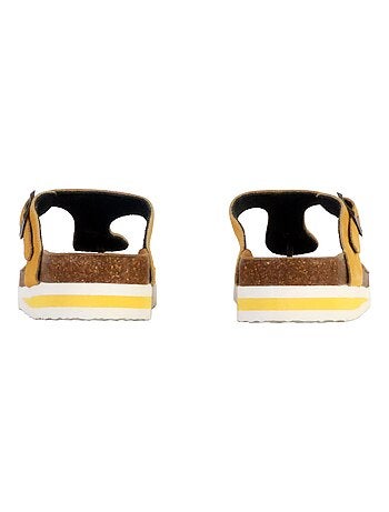 Mules Cuir Terre De Marins Rhodes