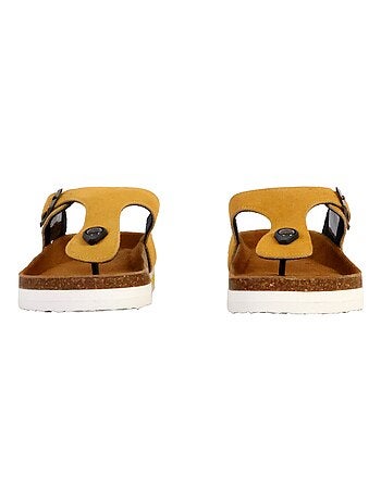 Mules Cuir Terre De Marins Rhodes