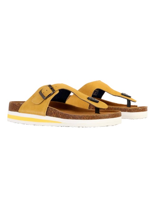 Mules Cuir Terre De Marins Rhodes - Kiabi