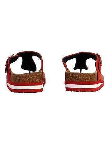 Mules Cuir Terre De Marins Rhodes