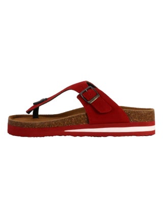 Mules Cuir Terre De Marins Rhodes