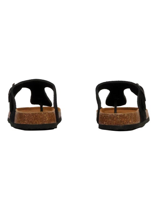 Mules Cuir Terre De Marins Saline - Kiabi