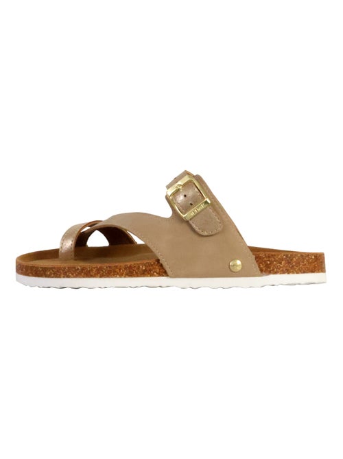 Mules Cuir Terre De Marins Siera - Kiabi
