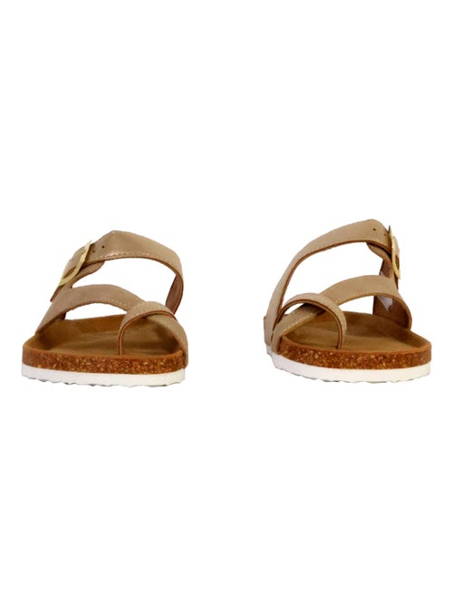 Mules Cuir Terre De Marins Siera - Kiabi