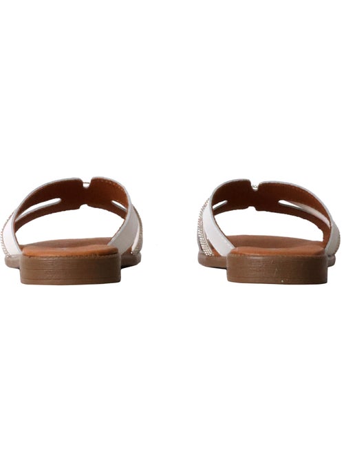 Mules Cuir The Divine Factory Alénoa - Kiabi
