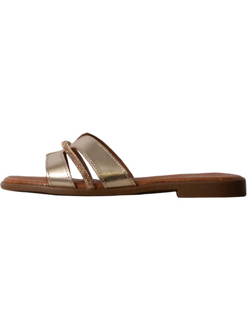 Mules Cuir The Divine Factory Alénoa - Kiabi