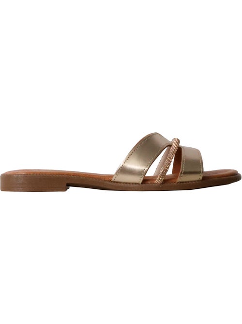 Mules Cuir The Divine Factory Alénoa - Kiabi